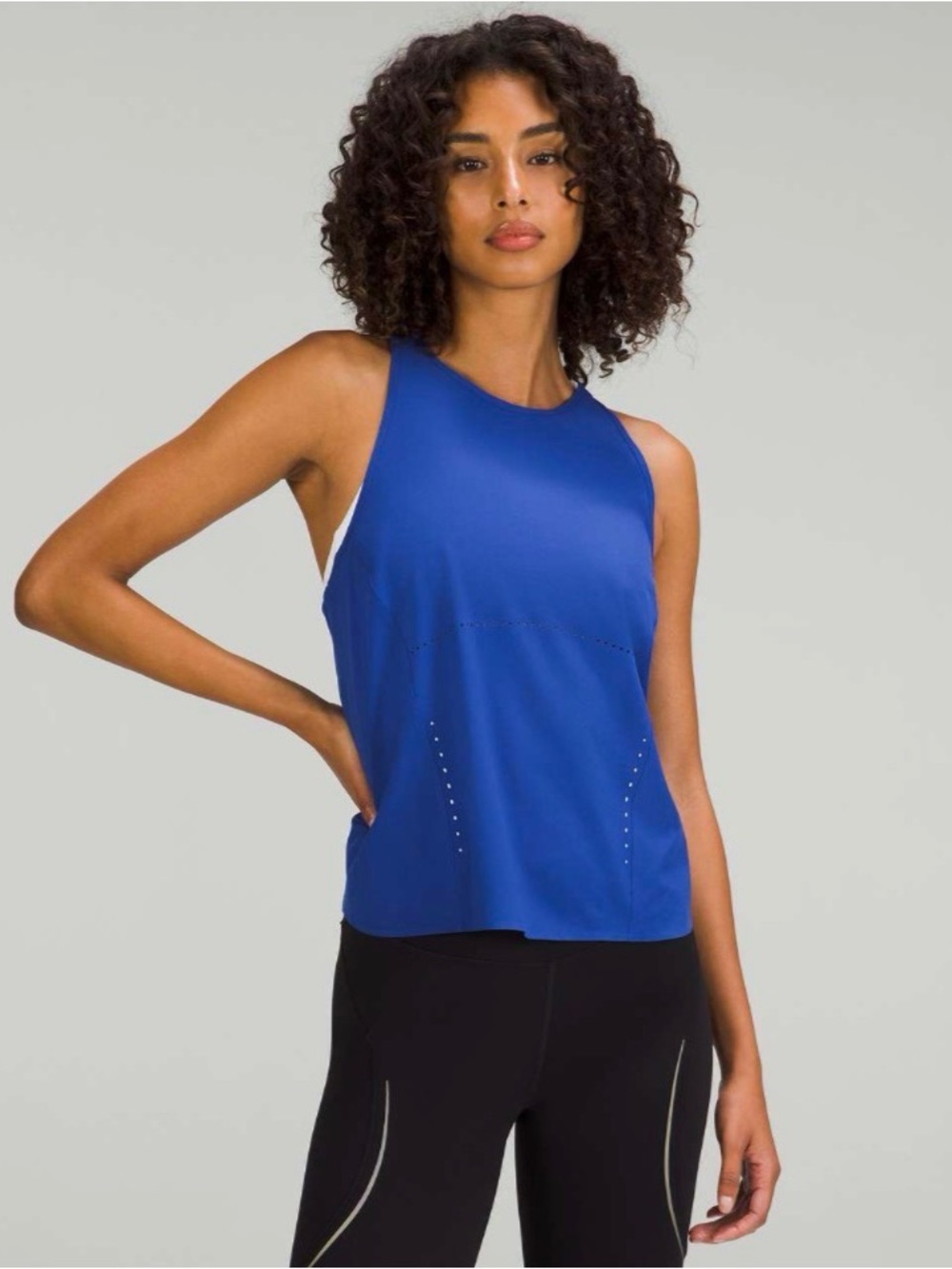 lululemon athletica Swift Ventilated Racerback Tank Psychic 0